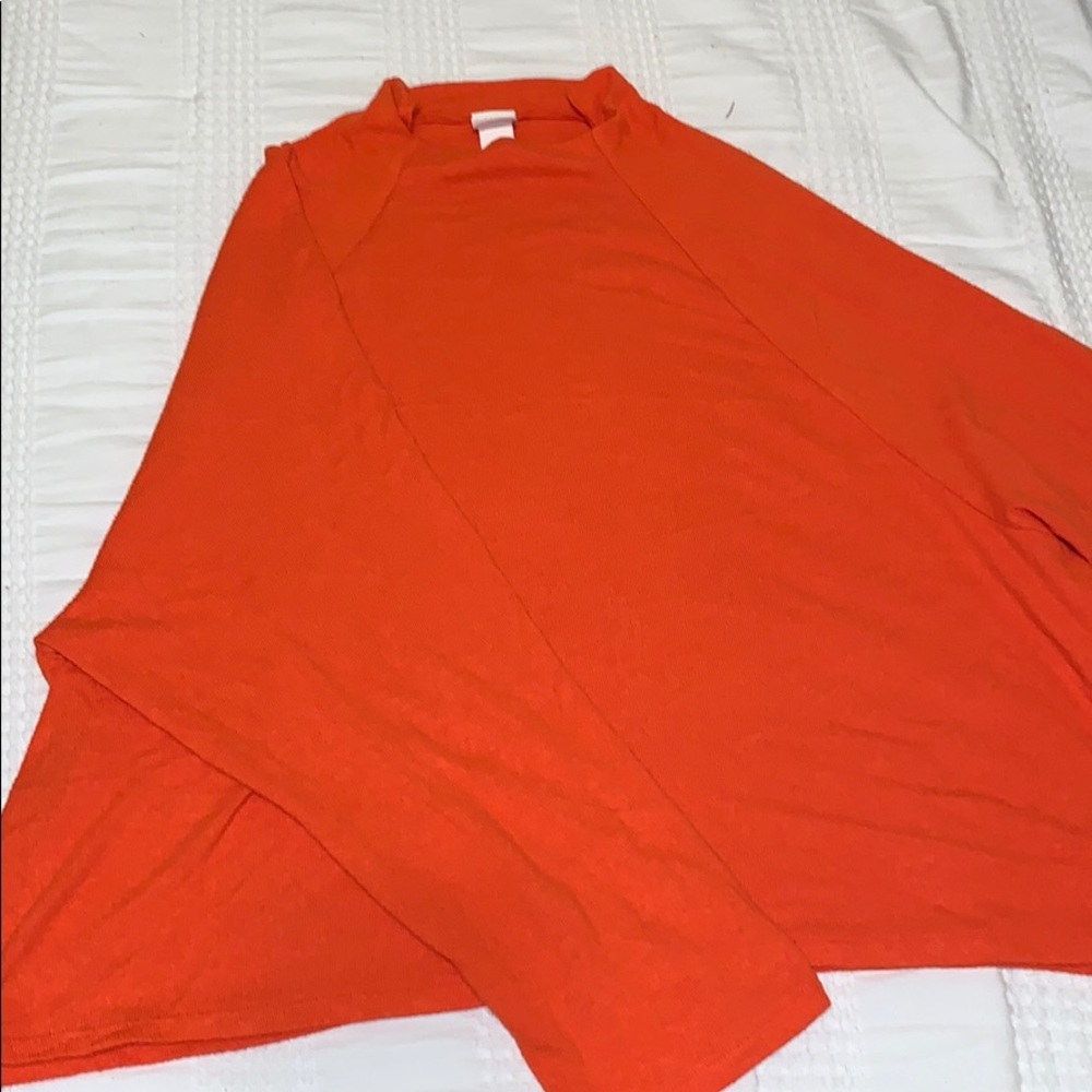 Orange sweater